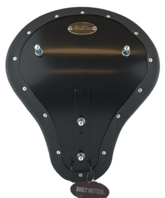 BLACK CHOPPER BOBBER 16" ELIMINATOR SOLO SEAT DIAMOND TUK