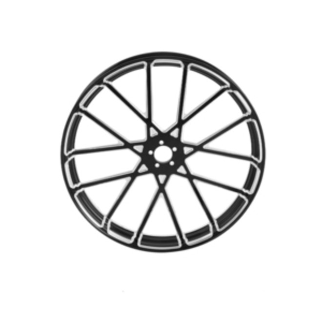 PRISM BLACK ANODIZED 23" X 3.5" FRONT WHEEL NON ABS