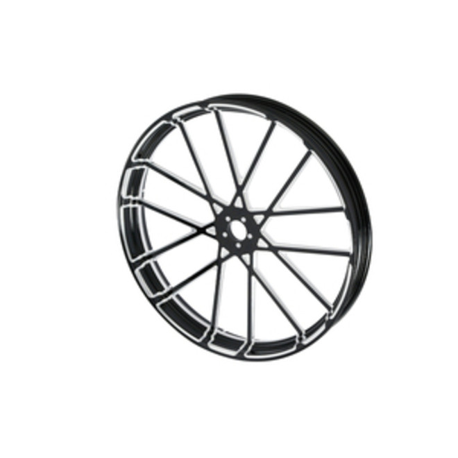Custom Chrome 26 3.5" Prism Black Anodized Front Wheel Rim Fits For Harley Touring Glide 2008-2024