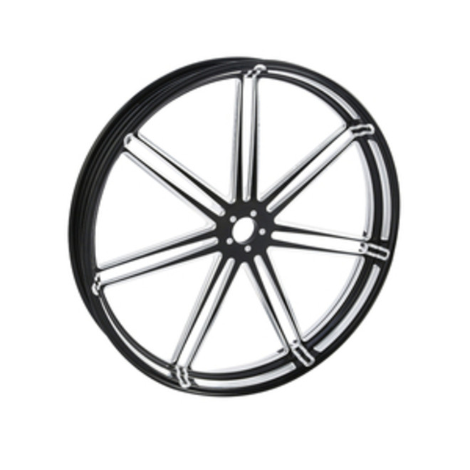 Custom Chrome 30 3.5" Black Anodized Front Wheel Rim The Vee Fits For Harley Touring 2008-2024