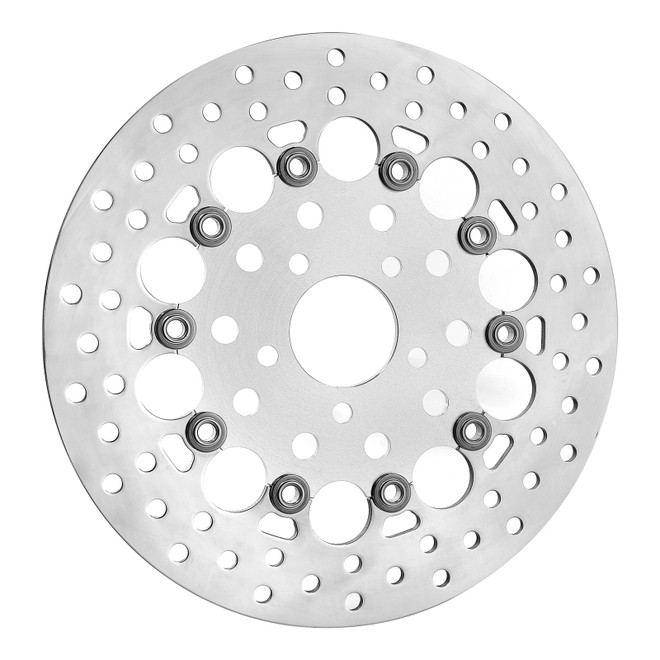Custom Chrome 11.8" Rear Floating Brake Rotor Fits For Harley Touring 2008-up & V-Rod models