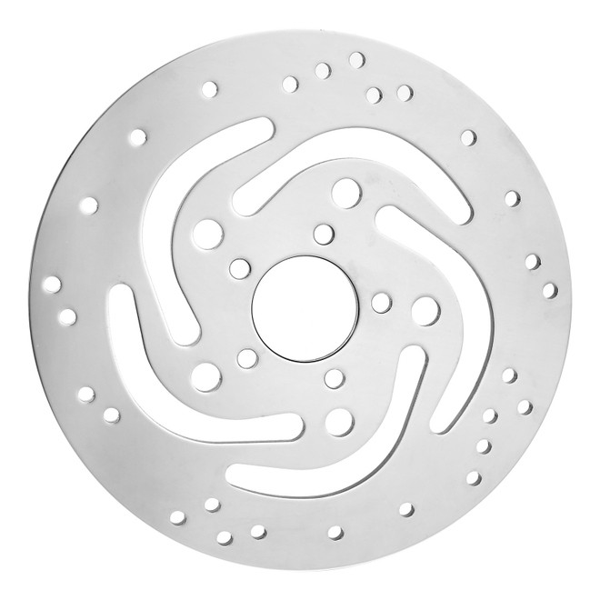 Cutsom Chrome 11.5" Front Left Brake Rotor Fits Harley Touring 2000-2007 XL&XR 2000-2013 Softail 2000-2014