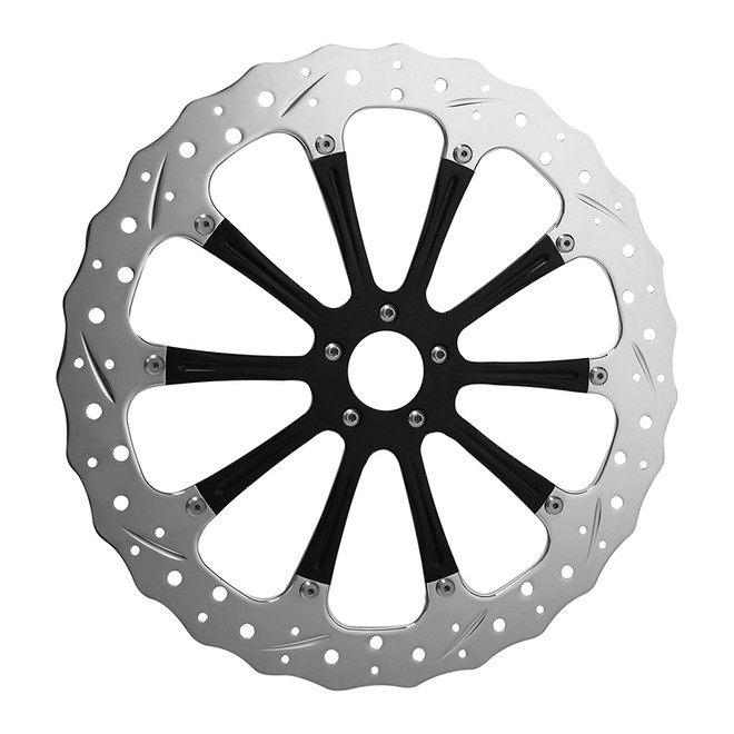 Custom Chrome 18" Front Brake Rotor Fit For Harley Touring 2008+ Softail 2015+ Dyna 2006-2017 XL 2014+