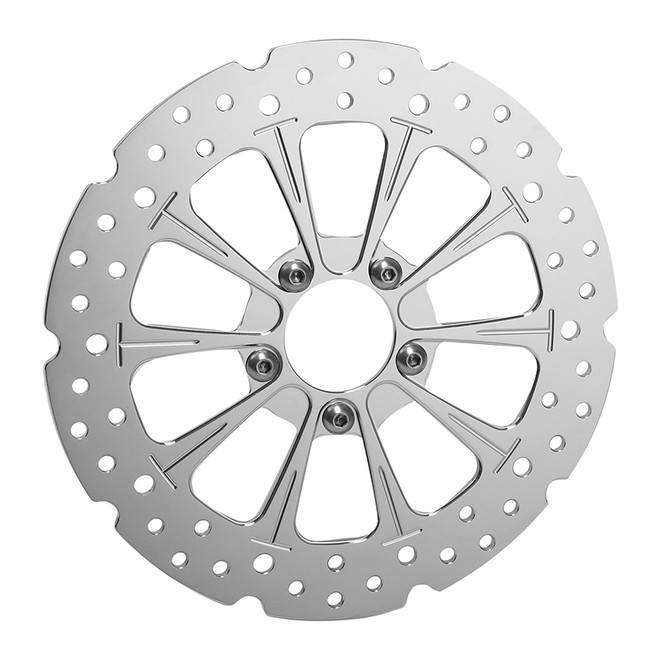 Custom Chrome 11.5"Rear Brake Rotor Fit For Harley Dyna & Softail 2000-2017 Touring 2000-07 XL 2000-2010
