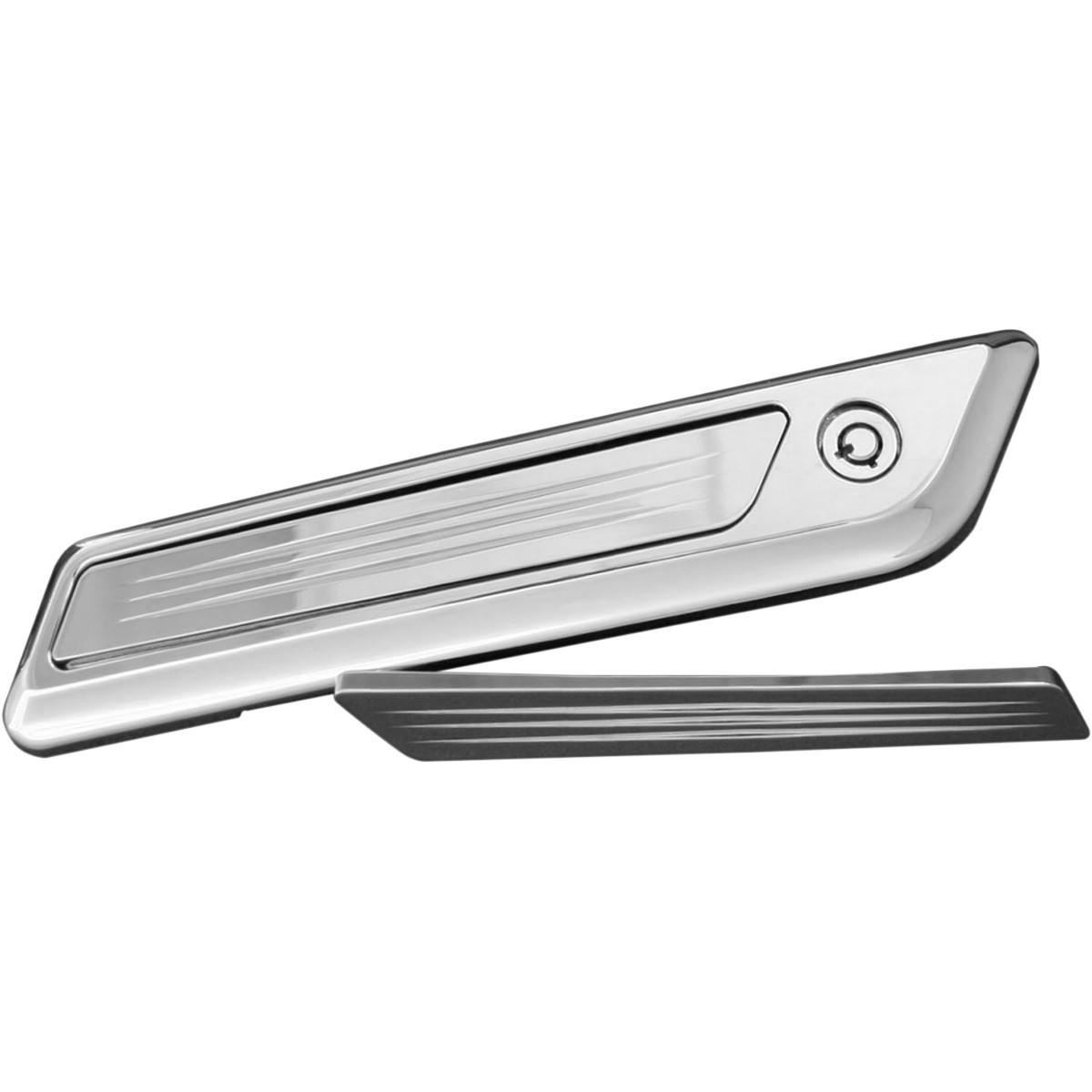 Accutronix #BLI14-IC - Saddlebag Latch Insert - Chrome