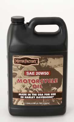 12x Motor Factory Motorcycle Oil Sae 20W50 Engn Oil