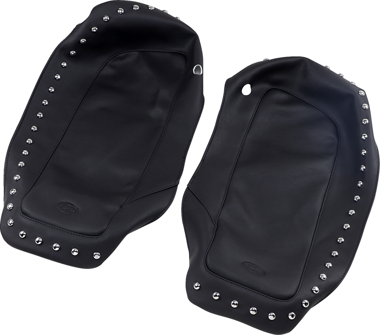 Saddlebag Lid Covers - Chrome Stud - 14-19 FL
