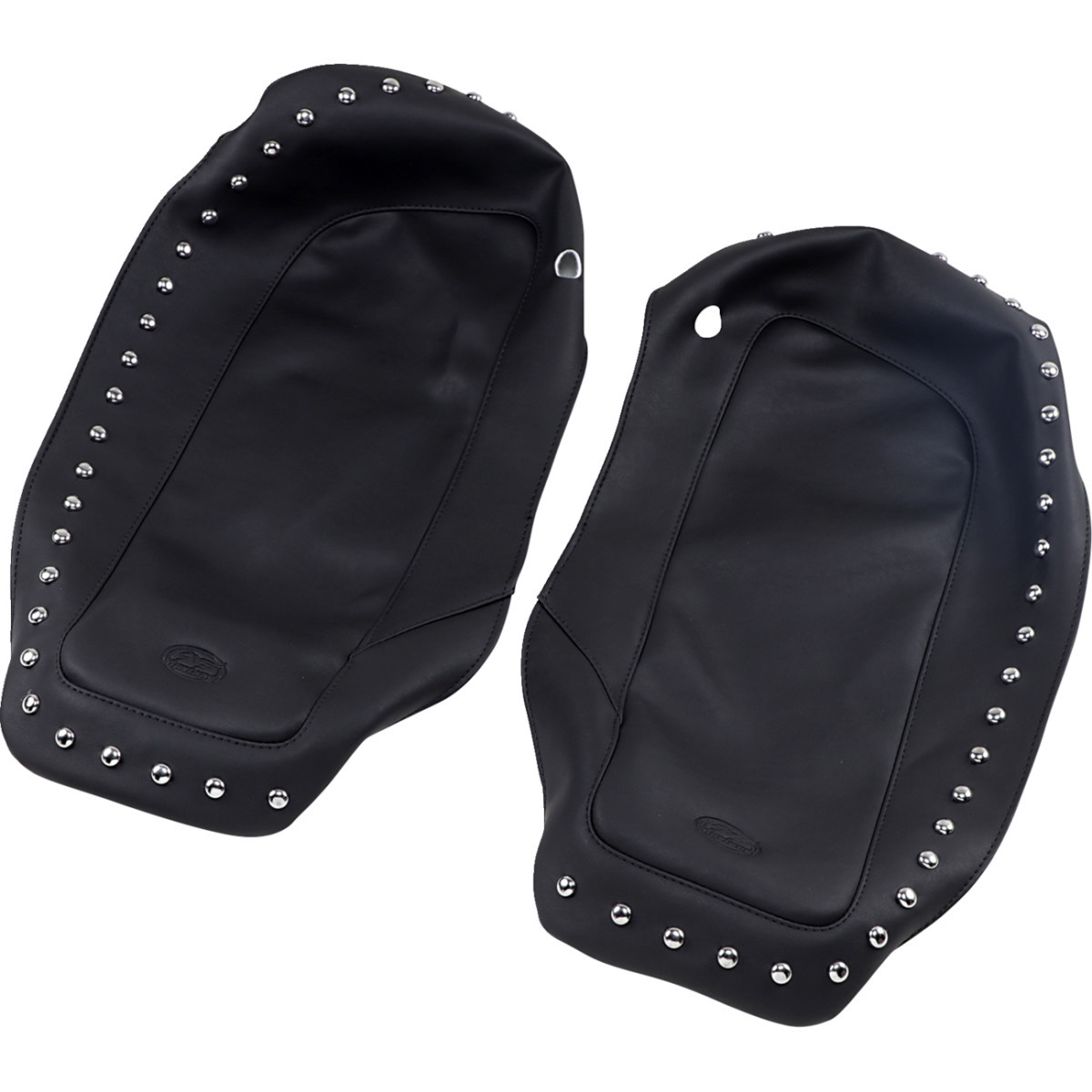 Mustang #77623 - Saddlebag Lid Covers - Chrome Stud - FL '14-'24