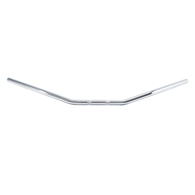 Santee 1 - Steel 39" Wide Low Handlebars Chrome Fit For Harley Dyna Softail Sportster