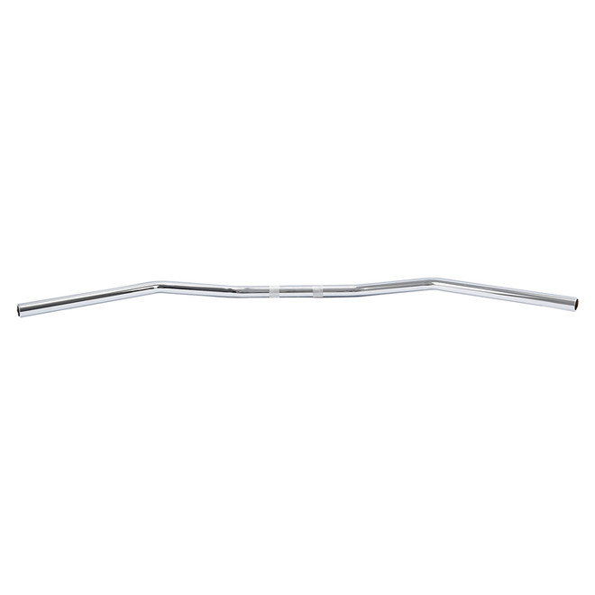 Santee 1 - Steel 39" Wide Low Handlebars Chrome Fit For Harley Dyna Softail Sportster
