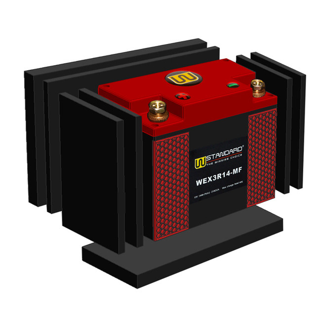 W-STANDARD LITHIUM BATTERY REPLACES YTX20H &YTX20HL
