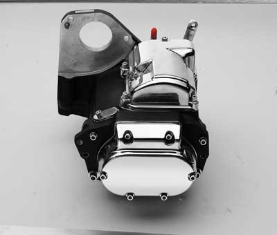 REVTECH 5-SPEED WRINKLE BLACK & CHROME