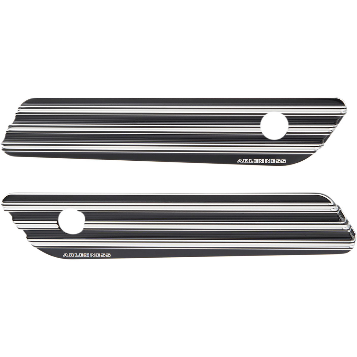 Arlen Ness #03-608 - 10-Gauge Hinge Covers - Black - '14-'24