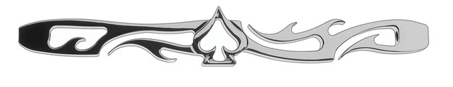 Custom Chrome Tribal Spade Gear Shift Linkage Shifter Link Fit For Harley Touring Softail