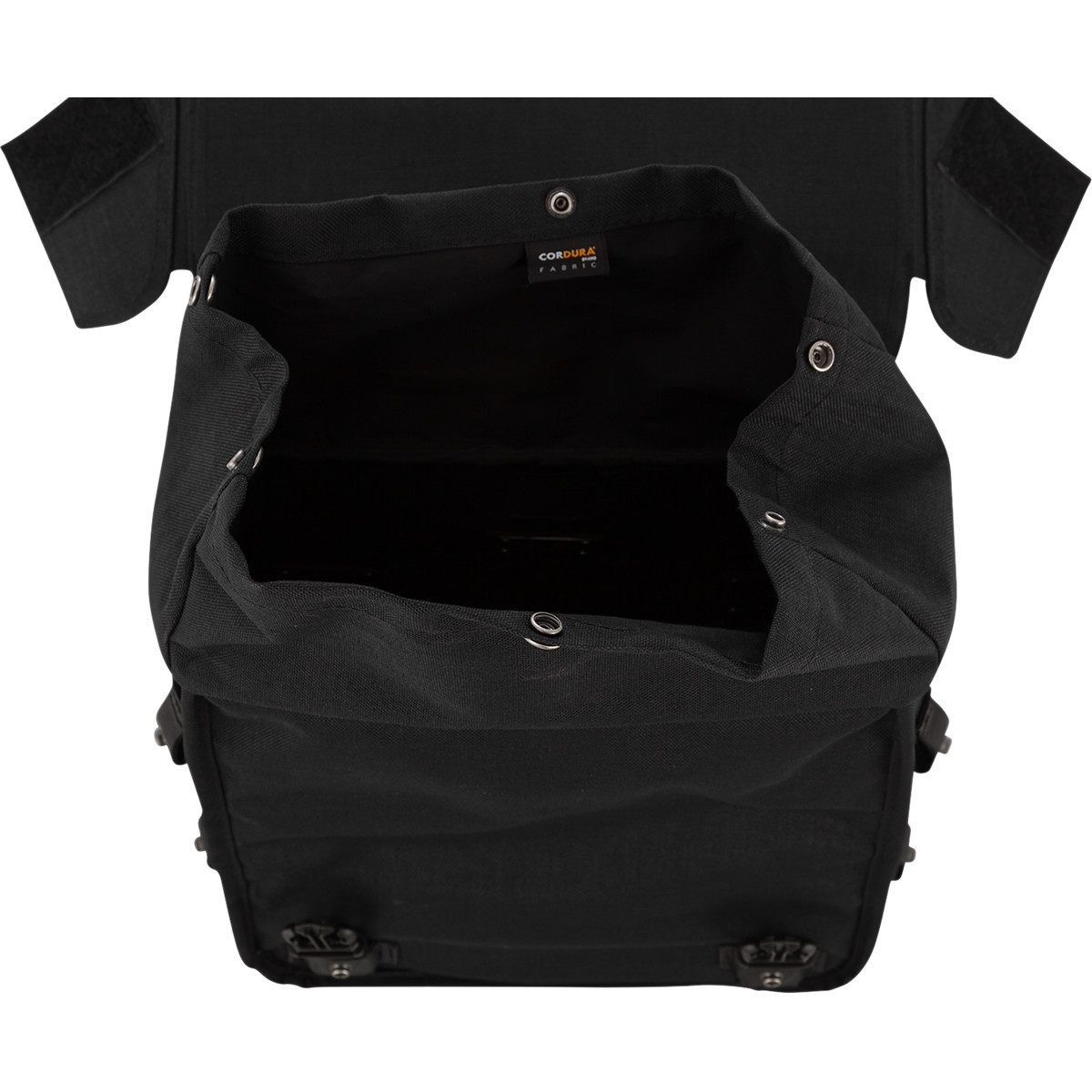 Burly Brand #B15-1002B - Throw-Over Saddlebag - Black