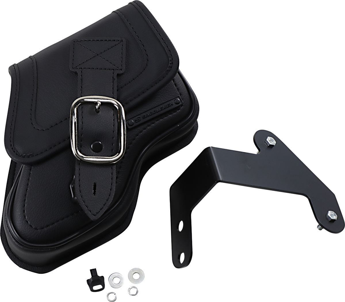 Saddlebag - Black -Dyna 06-17