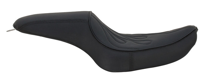 BLK. FLAME LA LINEA CAFÉ SEAT XL 04-UP 2.1 & 3.3 TANKS