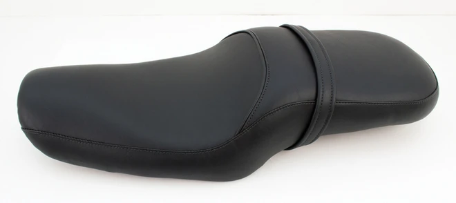 BLACK PLAIN TWO-UP SEAT SPORTSTER 82-03