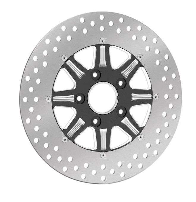 DISC 11.5 2PC FR VELOCITY BLK