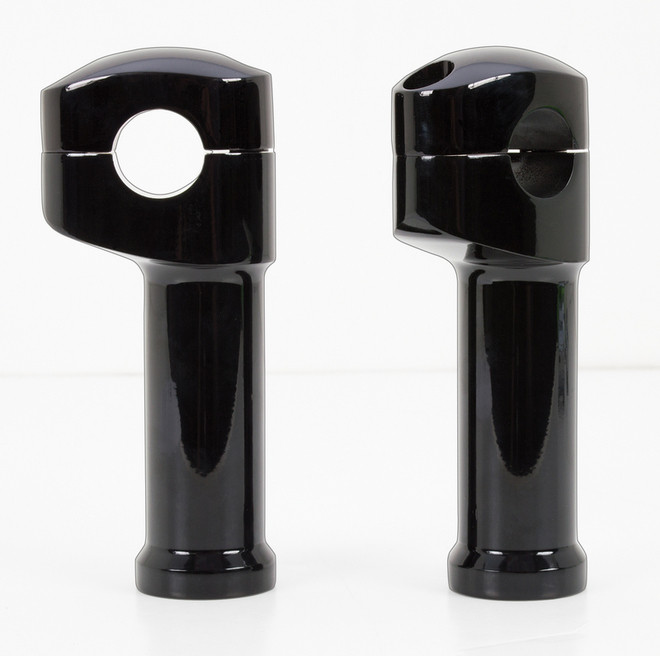 BLK. RISER KIT 2 PC TOP CLAMP