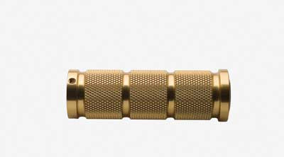 Custom Chrome Bronze Stroker Handlebar Grip For Harley 73-Up single or dual cable applications