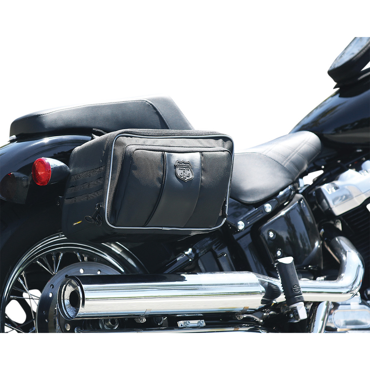 Nelson Rigg #NR-400 - Road Trip Saddlebags - Black