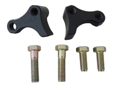 Custom Chrome Black 1" Lowering Kit Fit For Harley Dyna Super Wide Glide Street Bob 2006-2014