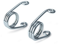 Jammer 3'' Chrome Scissor Type Solo Seat Springs Fits For Harley Chopper Bobber Yamaha