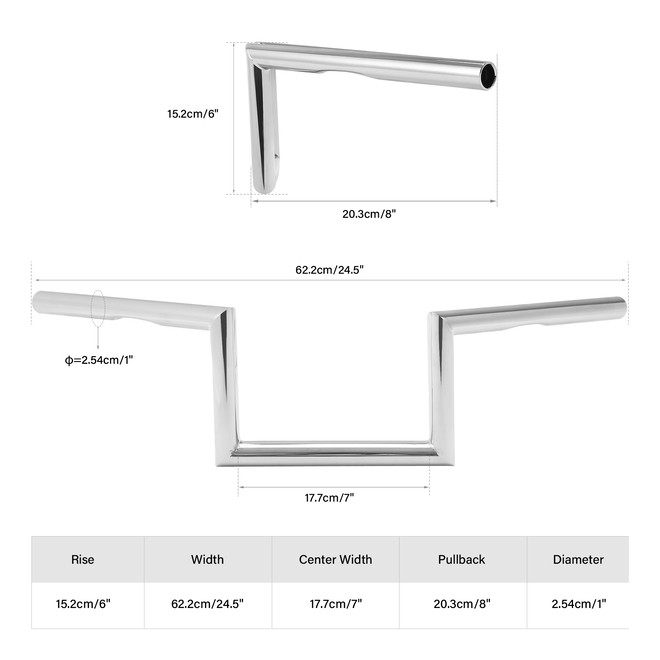 Z BAR - 6 IN RISE