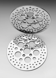 Custom Chrome 11.5" Rear Brake Rotor Fits For Harley Touring 84-07 Dyna Softail 84-17 XL 84-10