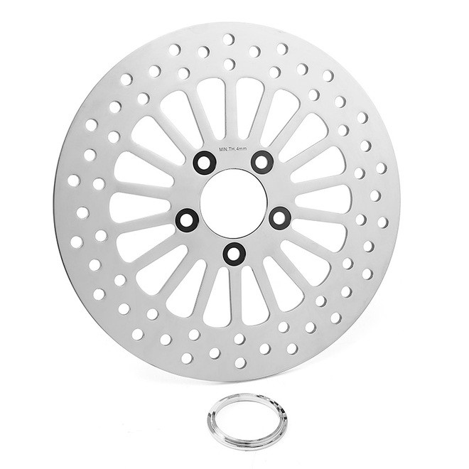 Custom Chrome 11.5" Rear Brake Rotor 5-Hole Fits For Harley Touring 1984-2007 Dyna Softail 1984-2017