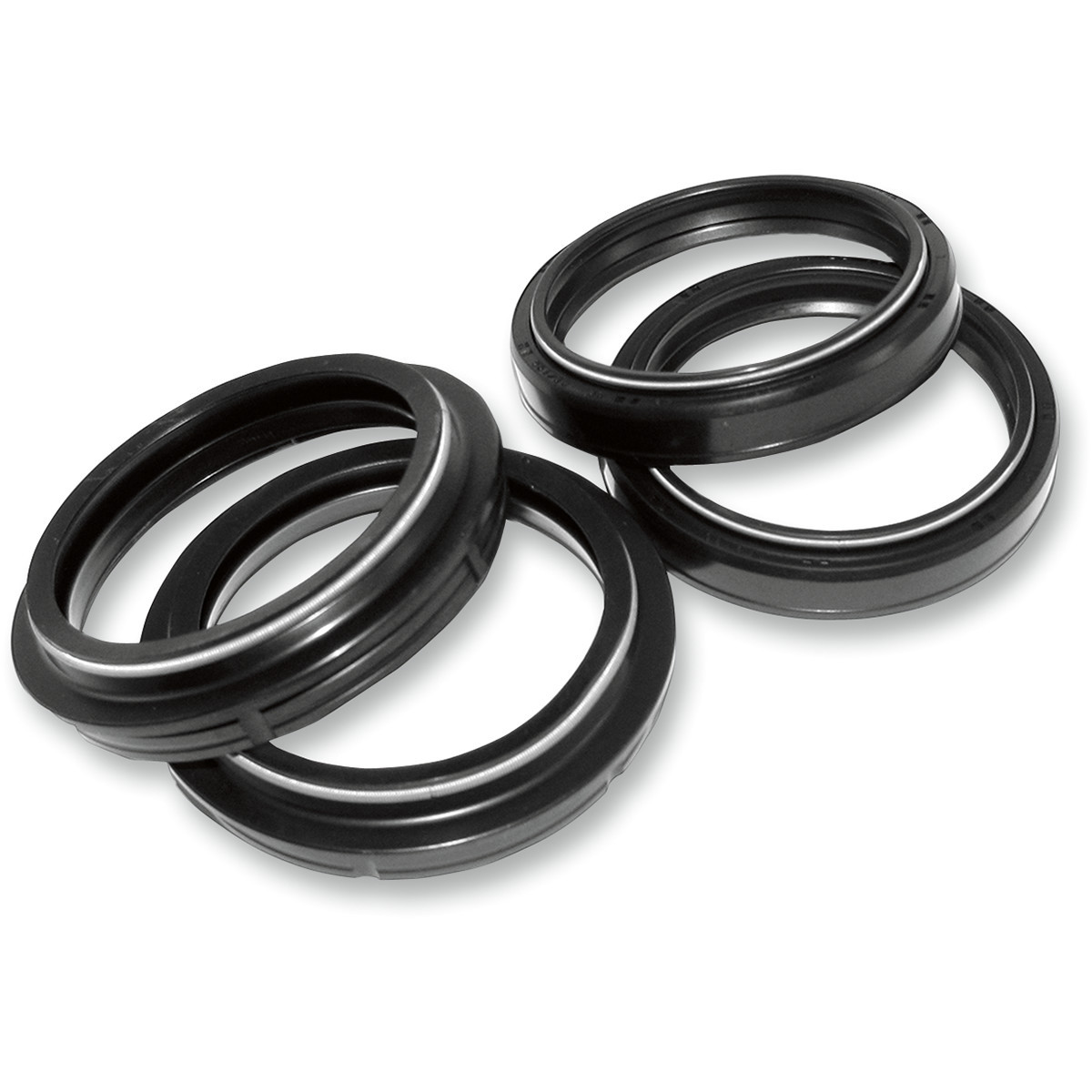Drag Specialties - Fork Seal/Dust Wiper Kit - 35 mm x 50 mm x 12 mm | 36 mm x 50 mm x 11 mm