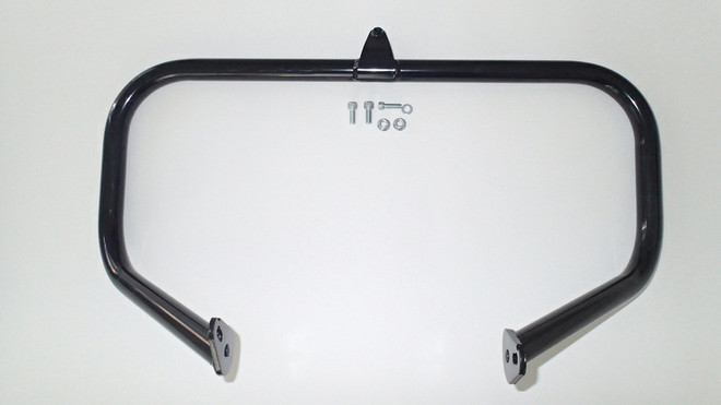 Custom Chrome Gloss Black 1-1/4" Engine Guard Crash Highway Bar Fits For Harley Touring 97-08