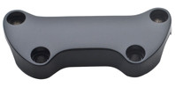 Custom Chrome Black Standard Handlebar Top Clamp Fits For Harley All Models Risers 1974-2024