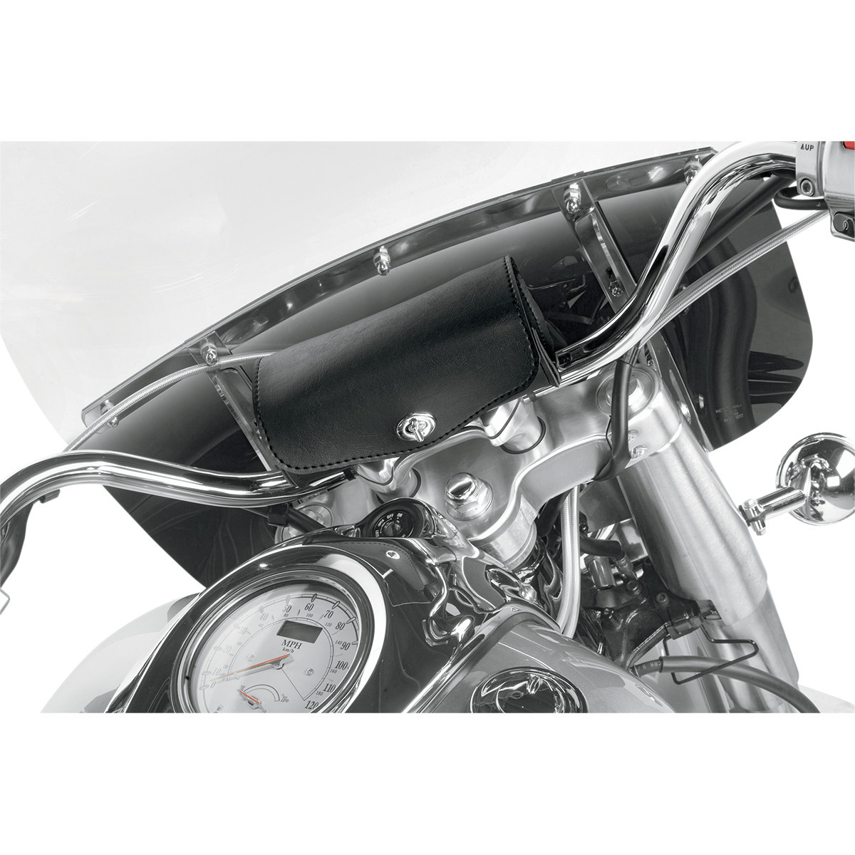 Willie & MAX Luggage #59511-00 - Revolution Universal Handlebar Bag - Black