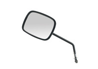 Custom Chrome Black Left Rear-View Mirror Long Stem Fit For Harley