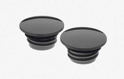 Custom Chrome Gas Tank Cap Sets Domed Fit For Harley Screw-Style Tanks 96-Up