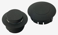 Custom Chrome Black Pop-Up Screw-In Gas Tank Caps Set Vented & Non-vented Fit For Harley 1996+