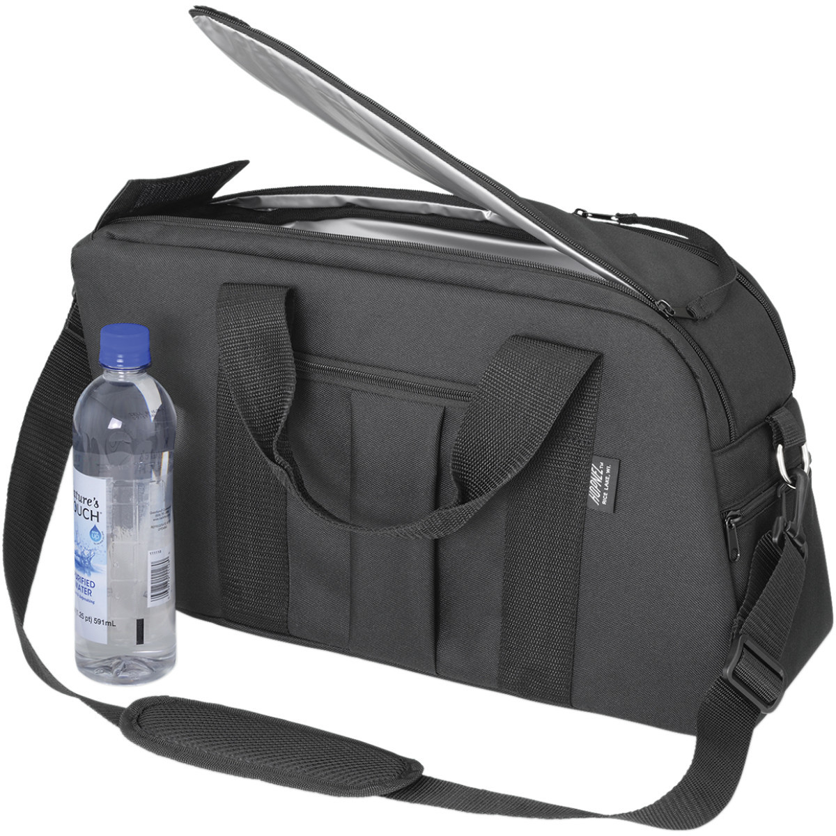 Show Chrome #HKC - King Cooler Saddlebag 480 - Black - Universal