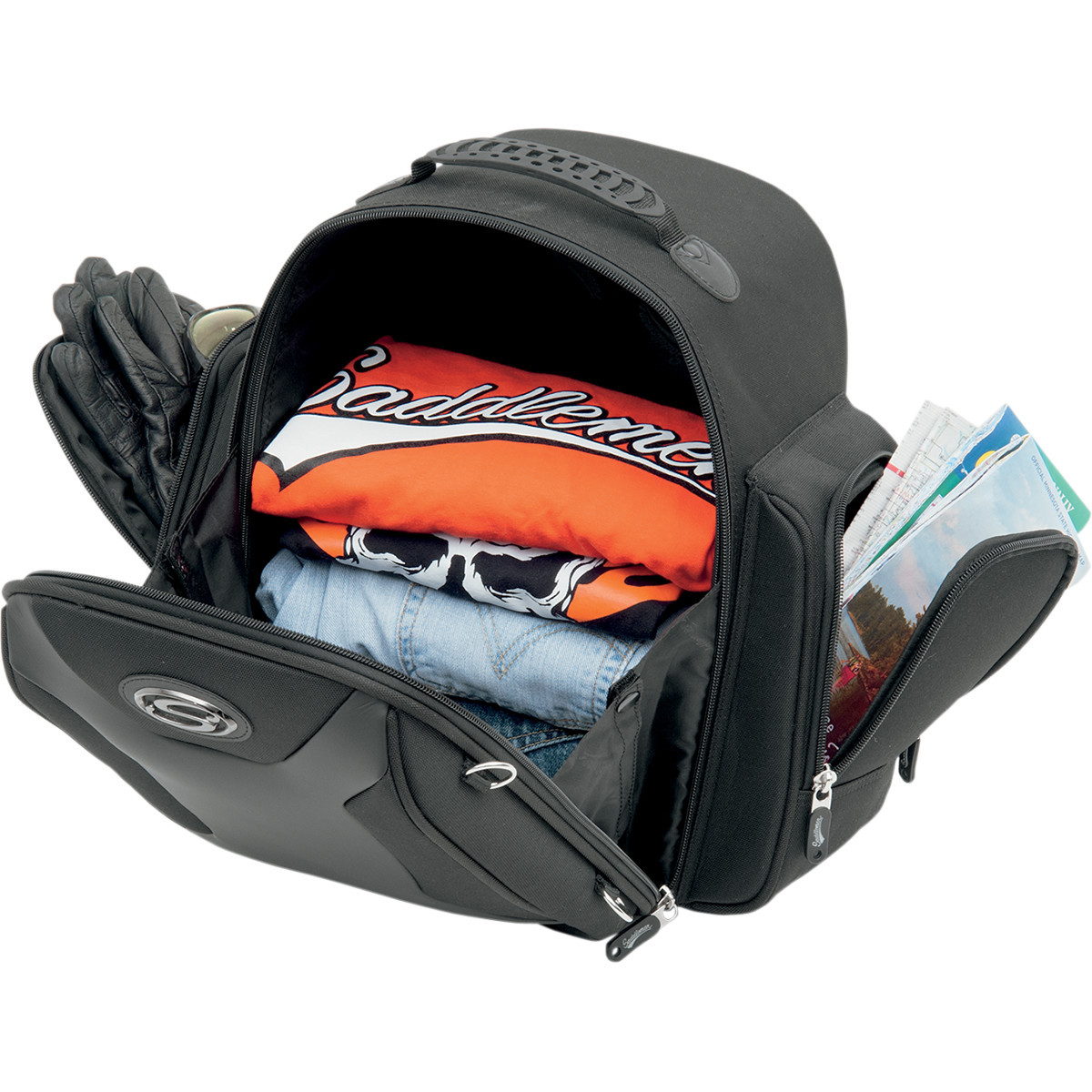 Saddlemen #EX000689 - Sport Sissy Bar Bag - Black