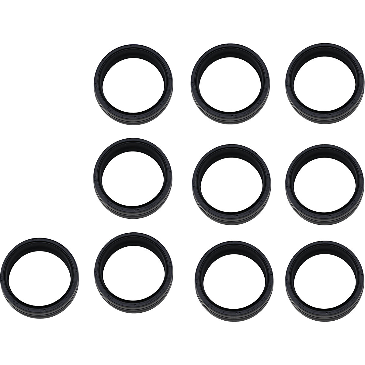 James Gasket #JGI-46514-01-10 - Fork Seal - 49 mm - 10-Pack