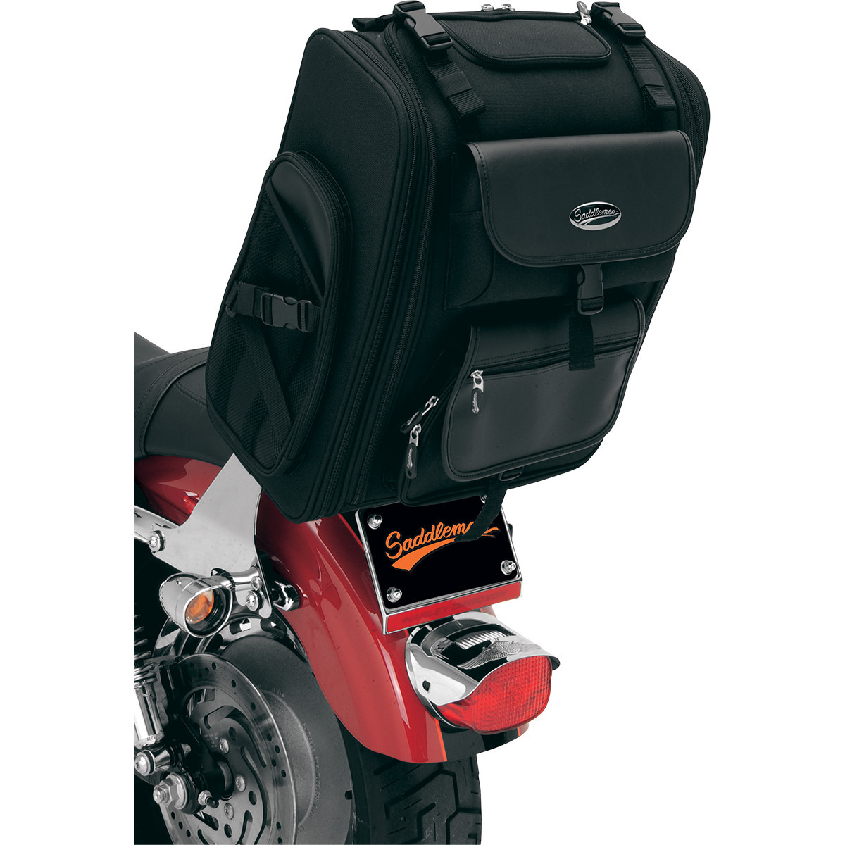 Saddlemen #3515-0080 - S2200E Expandable Sissy Bar Bag