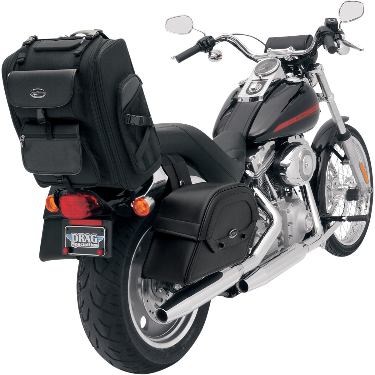 Saddlemen #3515-0080 - S2200E Expandable Sissy Bar Bag