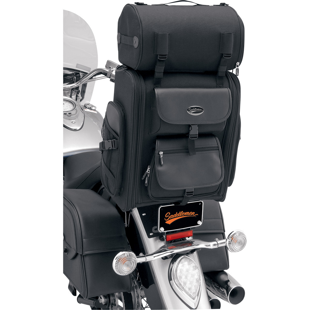 Saddlemen #3515-0080 - S2200E Expandable Sissy Bar Bag