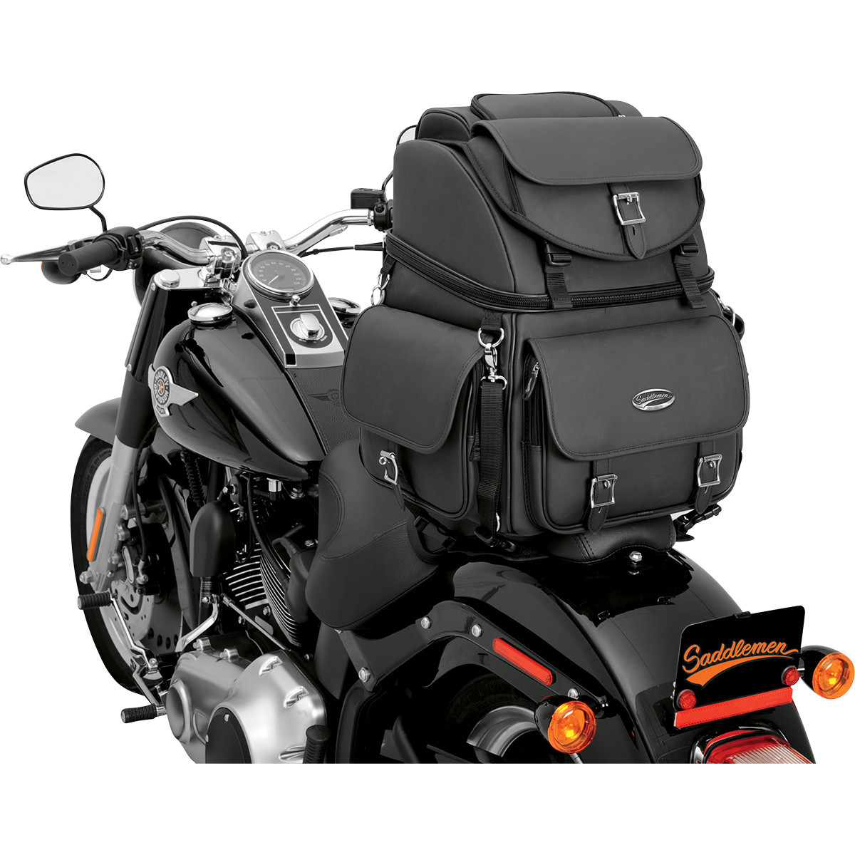 Saddlemen #EX000440 - Sissy Bar Bag - Black