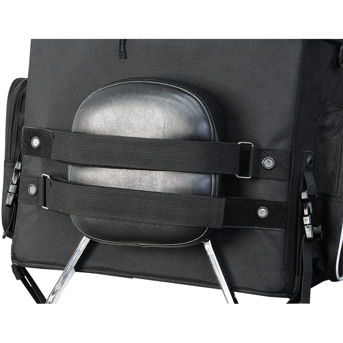 Nelson Rigg #NR-230 - Destination Backrest Rack Bag - Black