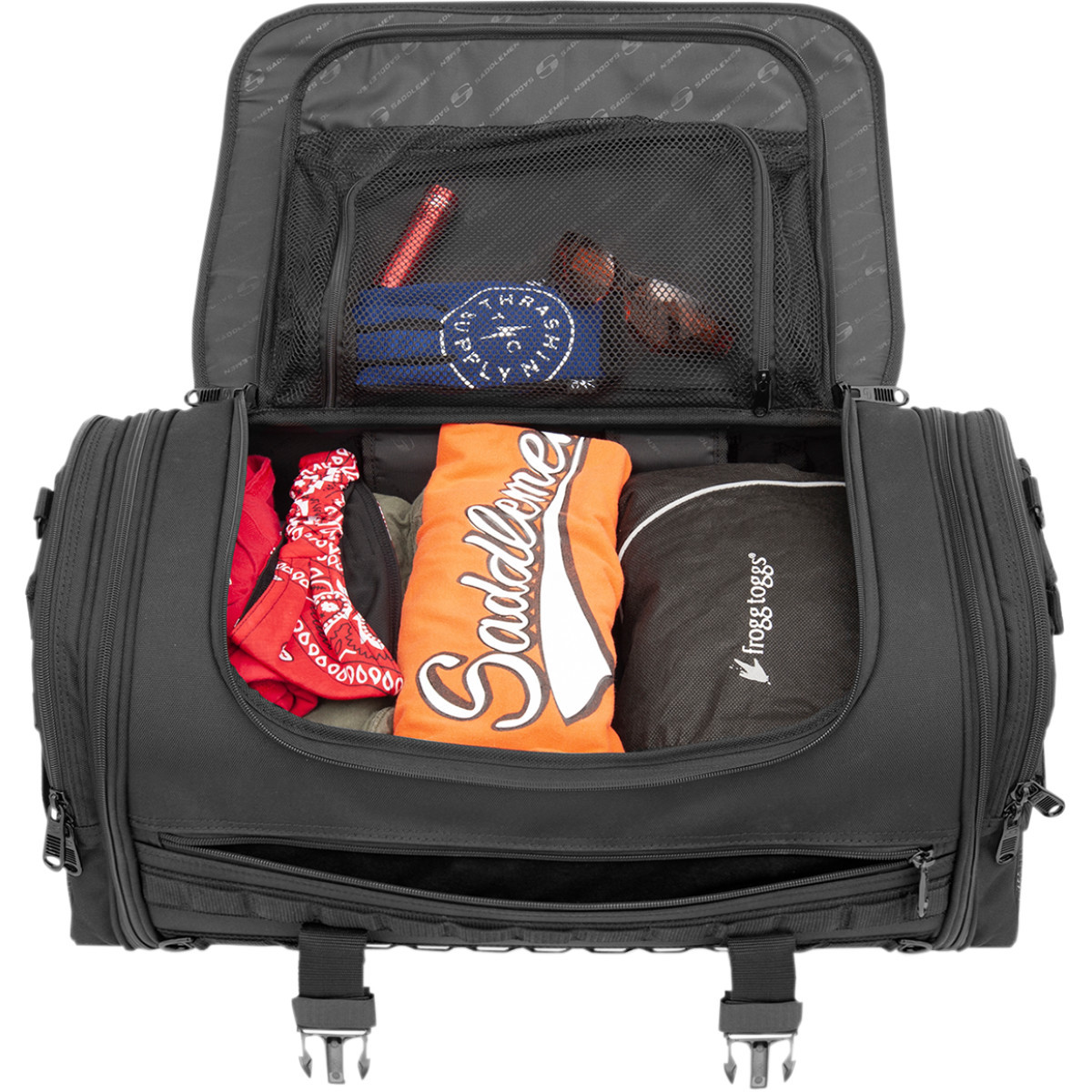 Saddlemen #EX000043A - TR3300 Tactical Deluxe Rack Bag - Black
