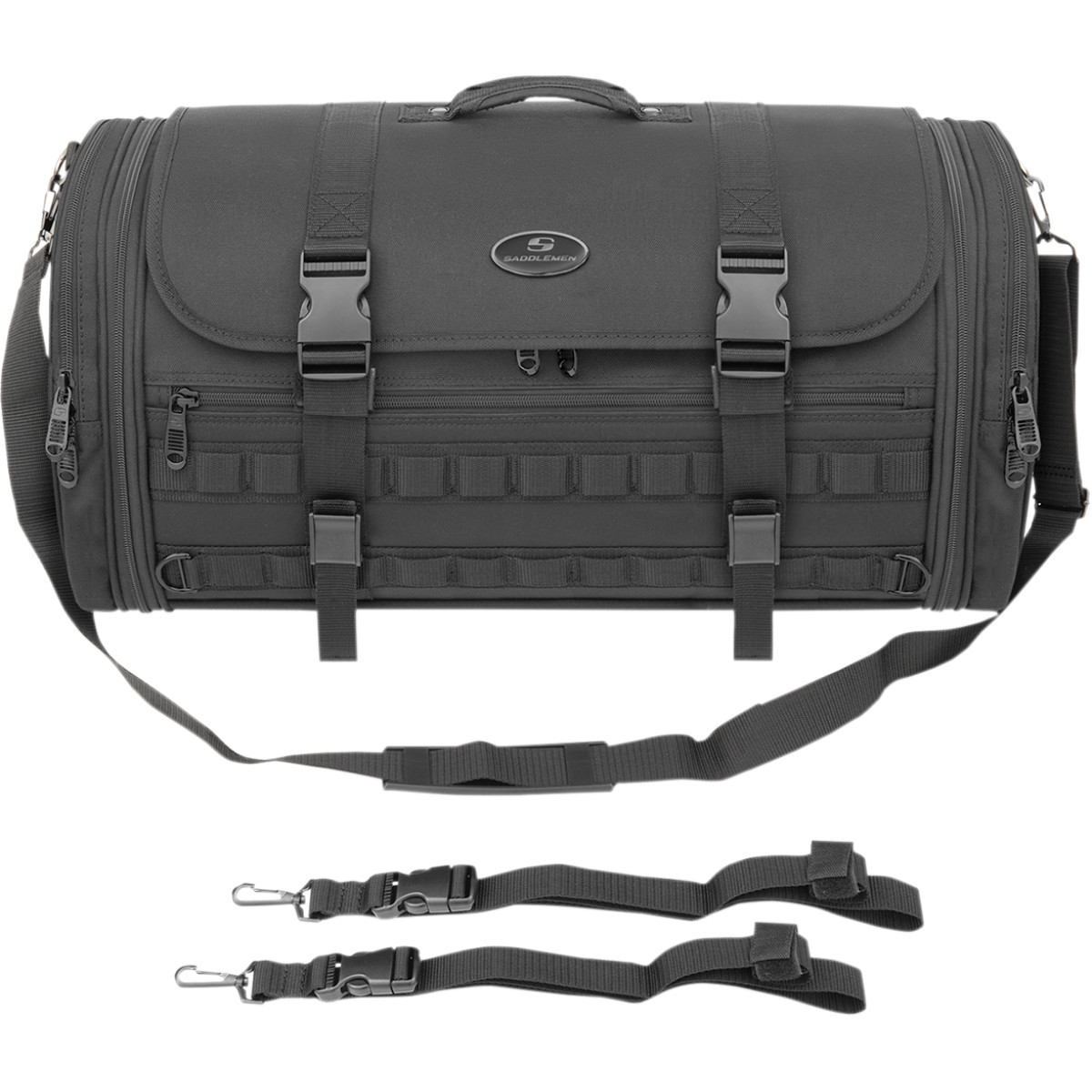 Saddlemen #EX000043A - TR3300 Tactical Deluxe Rack Bag - Black