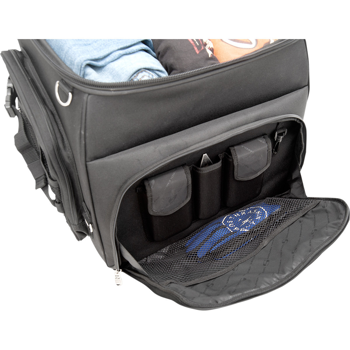Saddlemen #EX000926 - Sissy Bar Bag - Black