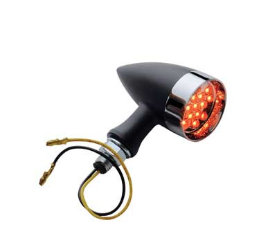 LED STAR TURNSIGNALS BLK CHR R